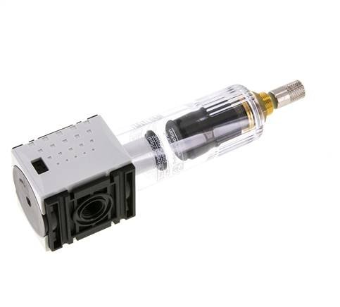Filter 5microns G1/4'' 1000 l/min Auto (Closed Without Pressure) Polycarbonate Futura 0