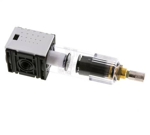 Filter 5microns G1/4'' 1000 l/min Auto (Closed Without Pressure) Polycarbonate Futura 0
