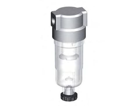 Filter 5microns G1/4'' 800 l/min Semi-Auto Metal Standard 0