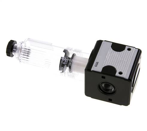 Filter 5microns G1/4'' 2000 l/min Semi-Auto Polycarbonate Multifix 1