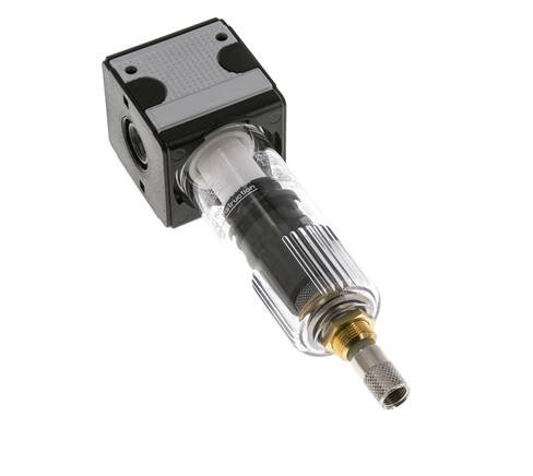 Filter 5microns G1/4'' 2000 l/min Auto (Closed Without Pressure) Polycarbonate Multifix 1