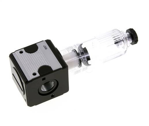 Filter 5microns G3/8'' 2000 l/min Semi-Auto Polycarbonate Multifix 1