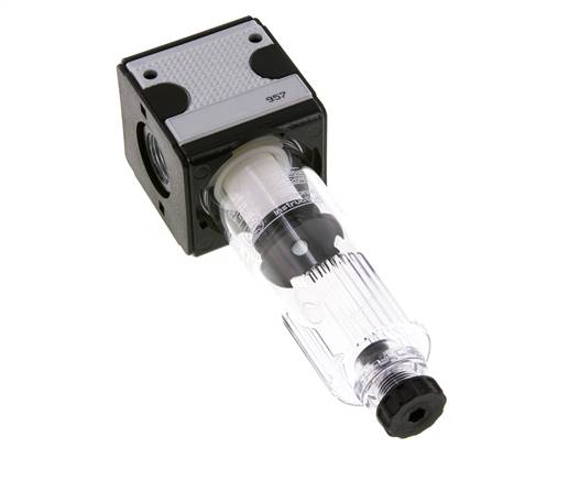 Filter 5microns G3/8'' 2000 l/min Semi-Auto Polycarbonate Multifix 1