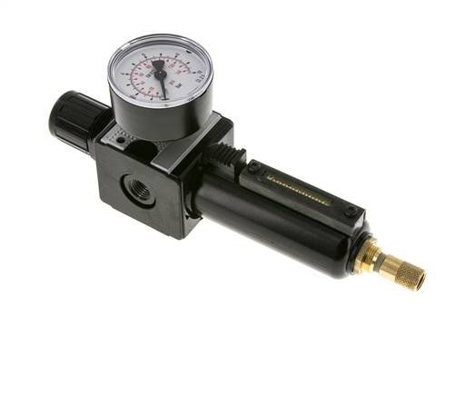 Filter-Regulator G1/4'' 1600 l/min 0.2-6.0bar/3-87psi Auto Metal Multifix 1