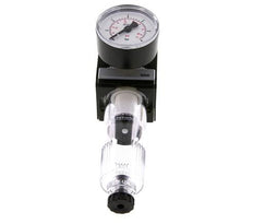 Filter-Regulator G1/4'' 1600 l/min 0.1-3.0bar/1-44psi Semi-Auto Polycarbonate Multifix 1