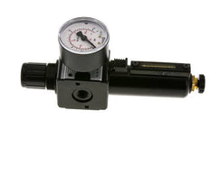 Filter-Regulator G1/4'' 1600 l/min 0.5-10.0bar/7-145psi Semi-Auto Metal Multifix 1