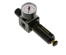 Filter-Regulator G1/4'' 1600 l/min 0.5-10.0bar/7-145psi Semi-Auto Metal Multifix 1