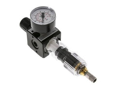 Filter-Regulator G1/4'' 1600 l/min 0.2-6.0bar/3-87psi Auto (Closed Without Pressure) Polycarbonate Multifix 1