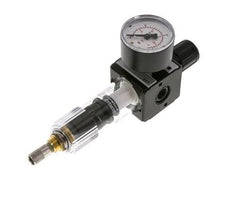 Filter-Regulator G1/4'' 1600 l/min 0.5-10.0bar/7-145psi Auto (Closed Without Pressure) Polycarbonate Multifix 1