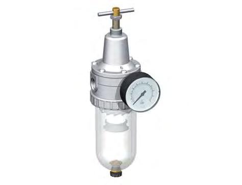 Filter-Regulator G1/2'' 3000 l/min 0.5-16.0bar/7-232psi Semi-Auto Polycarbonate Standard 3