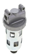 Filter 5microns G1/4'' 800 l/min Semi-Auto Protective Cage Polycarbonate Standard 1