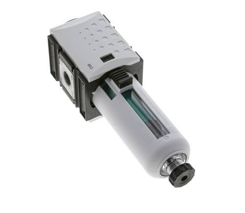 Microfilter 0.01microns G1/4'' 350 l/min Semi-Auto Polycarbonate Futura 1