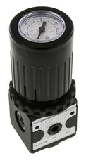 Pressure Regulator G1/4'' 2100 l/min 0.2-6.0bar/3-87psi Zinc Die-Cast Knob with Gauge Multifix 1