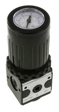 Pressure Regulator G1/4'' 2100 l/min 0.1-3.0bar/1-44psi Zinc Die-Cast Knob with Gauge Multifix 1
