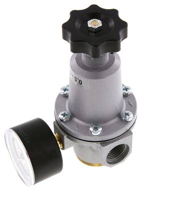 Pressure Regulator G1/2'' 2100 l/min 0.2-6.0bar/3-87psi Zinc Die-Cast Standard 2