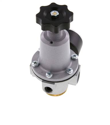 Pressure Regulator G3/8'' 2100 l/min 0.1-3.0bar/1-44psi Zinc Die-Cast Standard 2