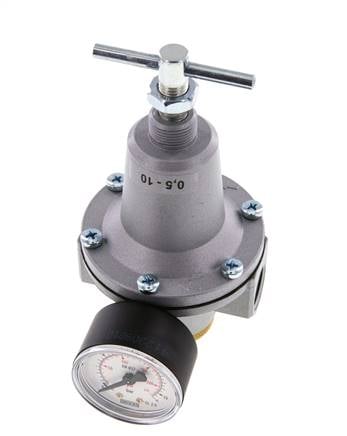 Pressure Regulator G1/2'' 5000 l/min 0.2-6.0bar/3-87psi Zinc Die-Cast Standard 3