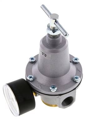 Pressure Regulator G1/2'' 5000 l/min 0.2-6.0bar/3-87psi Zinc Die-Cast Standard 3