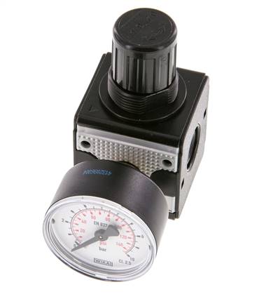 Precision Pressure Regulator G1/4'' 2100 l/min 0.2-6.0bar/3-87psi Zinc Die-Cast Multifix 1