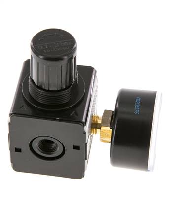 Precision Pressure Regulator G1/4'' 2100 l/min 0.1-3.0bar/1-44psi Zinc Die-Cast Multifix 1
