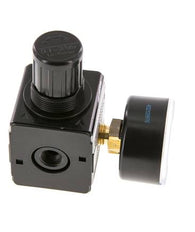 Precision Pressure Regulator G1/4'' 2100 l/min 0.1-3.0bar/1-44psi Zinc Die-Cast Multifix 1