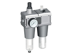 FRL 2-Part G3/4'' 13500 l/min 0.5-10.0bar/7-145psi Semi-Auto Protective Cage Polycarbonate Multifix 5