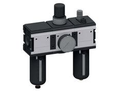 FRL 3-Part G3/4'' 12000 l/min 0.5-10.0bar/7-145psi Semi-Auto Polycarbonate Multifix 4
