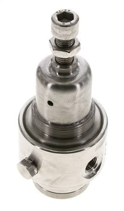 Pressure Regulator G1/4'' 700 l/min 0.5-8.0bar/7-116psi Stainless Steel
