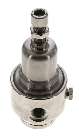 Pressure Regulator G3/8'' 700 l/min 0.2-3.0bar/3-44psi Stainless Steel