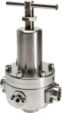 Pressure Regulator G1'' 8000 l/min 1.0-15.0bar/14-218psi Stainless Steel Gases Liquids