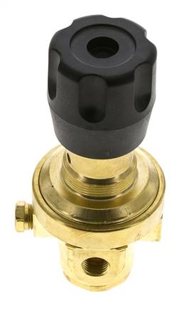 Pressure Regulator G1/4'' 490 l/min 0.2-3.0bar/3-44psi Brass CO2