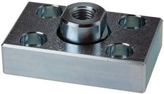 Zinc Plated Steel Flexo Coupling with Mounting Plate for 125 mm ISO 15552 Cylinder