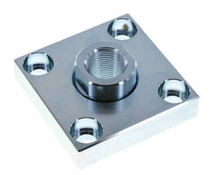 Zinc Plated Steel Flexo Coupling with Mounting Plate for 125 mm ISO 15552 Cylinder