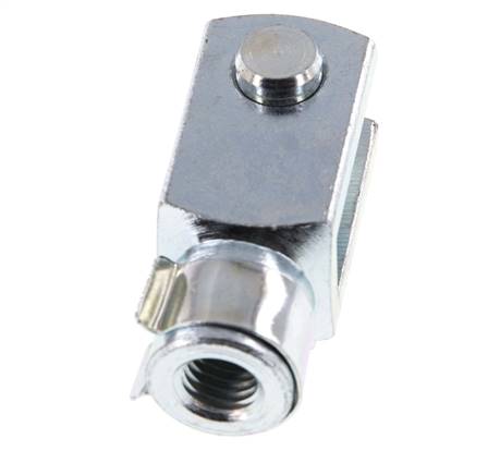 Clevis Rod-end Pin M12 Zinc plated steel