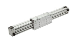 Rodless Cylinder 50-2000mm - Magnetic - Damping - Single Guide