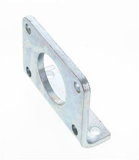 Foot Mount 63 mm Round Zinc plated steel