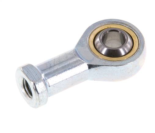 Spherical Rod-end M8 Female Zinc plated steel