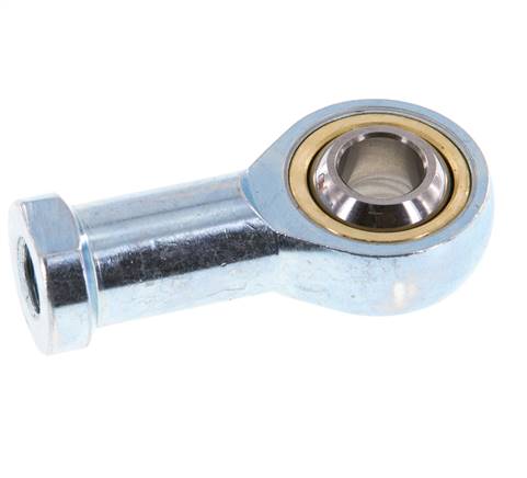 Spherical Rod-end M10 Female Zinc plated steel