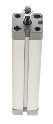 ISO 21287 Compact Double Acting Cylinder 25-125mm - Magnetic - Male Rod