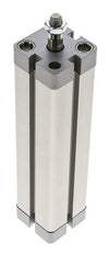 ISO 21287 Compact Double Acting Cylinder 25-125mm - Magnetic - Male Rod