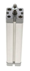 ISO 21287 Compact Double Acting Cylinder 25-125mm - Magnetic - Male Rod