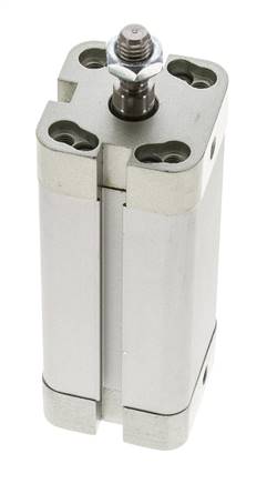 ISO 21287 Compact Double Acting Cylinder 25-60mm - Magnetic - Male Rod