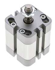 ISO 21287 Compact Double Acting Cylinder 32-15mm - Magnetic - Male Rod