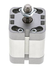 ISO 21287 Compact Double Acting Cylinder 32-20mm - Magnetic - Male Rod