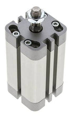 ISO 21287 Compact Double Acting Cylinder 32-50mm - Magnetic - Male Rod