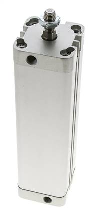 ISO 21287 Compact Double Acting Cylinder 40-150mm - Magnetic - Male Rod