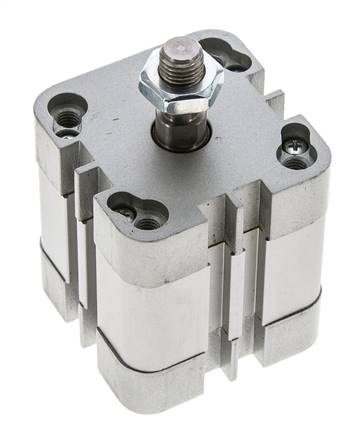 ISO 21287 Compact Double Acting Cylinder 40-15mm - Magnetic - Male Rod