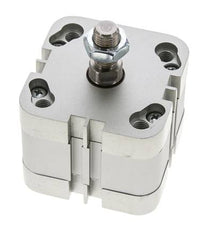 ISO 21287 Compact Double Acting Cylinder 50-10mm - Magnetic - Male Rod