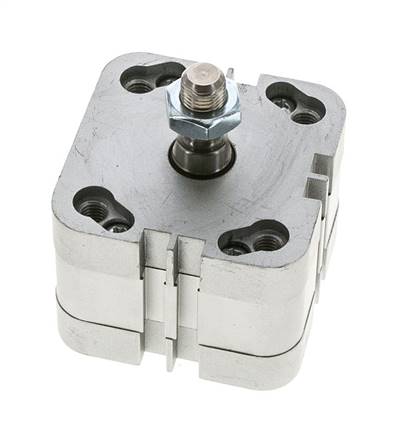 ISO 21287 Compact Double Acting Cylinder 50-5mm - Magnetic - Male Rod