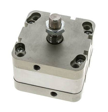 ISO 21287 Compact Double Acting Cylinder 80-10mm - Magnetic - Male Rod